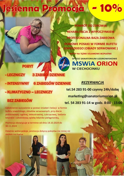 JESIENNA PROMOCJA